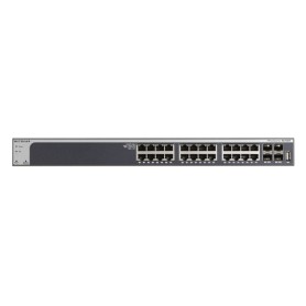 Netgear XS728T Gestito L2+/L3 10G Ethernet (100/1000/10000) Nero (XS728T-100NES)