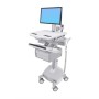 Ergotron StyleView Bianco Pannello piatto Carrello multimediale (SV44-13C2-2)