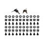 Tecnoware FRA18012 rack 32U Portapacchi a pavimento Nero