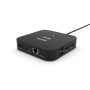 Dicota D31949 replicatore di porte e docking station per notebook Cablato USB tipo-C Nero (D31949)