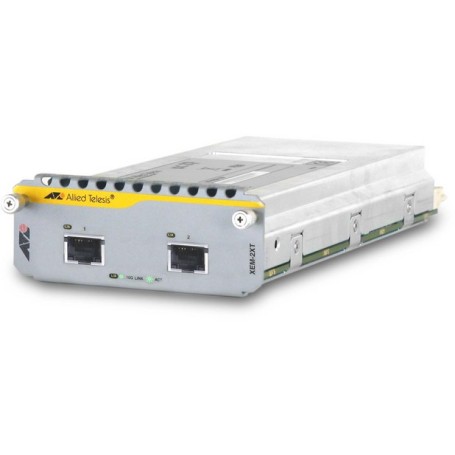 Allied Telesis AT-XEM-2XS modulo del ricetrasmettitore di rete 10000 Mbit/s SFP+ (AT-XEM-2XS)