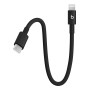Apple MEQM4ZM/A cavo Lightning 0,2 m Nero