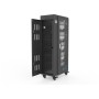 Alcasa ANTARES T65 Carrello per la gestione dei dispositivi portatili Nero (PCT01-A65S)