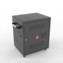 Alcasa PCT03-A20S portable device management cart& cabinet Carrello per la gestione dei dispositivi portatili Nero (PCT03-A20S)