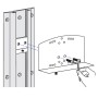 Ergotron Track Mount Bracket Kit for CPU Holders (60-156)