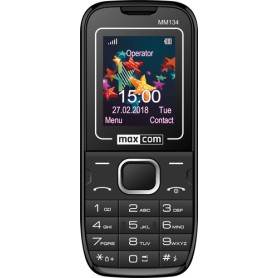 MaxCom Classic MM134 4,5 cm (1.77") 60 g Nero Telefono con fotocamera (MM 134)