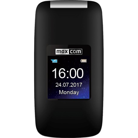 MaxCom MM824(02)171101792 6,1 cm (2.4") 88 g Nero Telefono per anziani (MM 824)