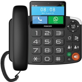 MaxCom MM42D Telefono intelligente Identificatore di chiamata Nero (MM 42 D)