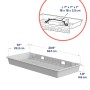 Ergotron 98-548-251 supporto per CPU Supporto CPU a carrello Bianco