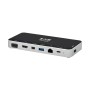 Tripp Lite U442-DOCK16-B replicatore di porte e docking station per laptop Cablato USB 3.2 Gen 1 (3.1 Gen 1) Type-C Grigio