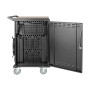 Tripp Lite CSCXB36AC portable device management cart& cabinet Carrello per la gestione dei dispositivi portatili Nero