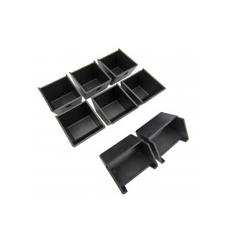APG Cash Drawer PK-15J-06-BX vassoio per cassa Plastica Nero (PK-15J-06-BX)