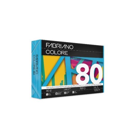 FABRIANO COLORE AZZURRO A4 80G (74321297)