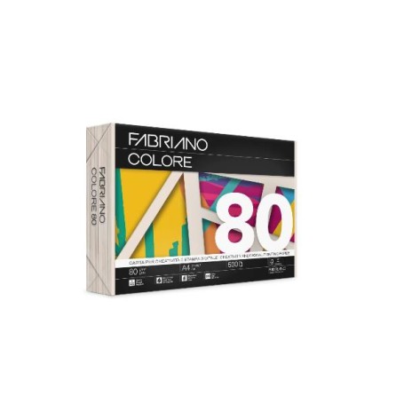 FABRIANO COLORE AVORIO A4 80G (76321297)