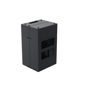 Ergonomic Solutions SpacePole Kiosk & Signage SPK201 accessorio di sistema POS Custodia protettiva POS Nero Metallo