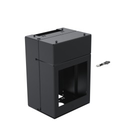 Ergonomic Solutions SpacePole Kiosk & Signage SPK212 accessorio di sistema POS Attacco laterale POS Nero Metallo