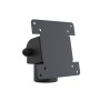 Ergonomic Solutions SpacePole POS SPV106-FX-02 accessorio di sistema POS Supporto POS Nero Metallo 75 x 75 mm 100 x 100 mm