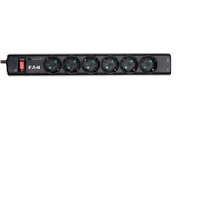 Eaton PS6TD protezione da sovraccarico Nero, Bianco 6 presa(e) AC 220 - 250 V 1 m (S6TD)