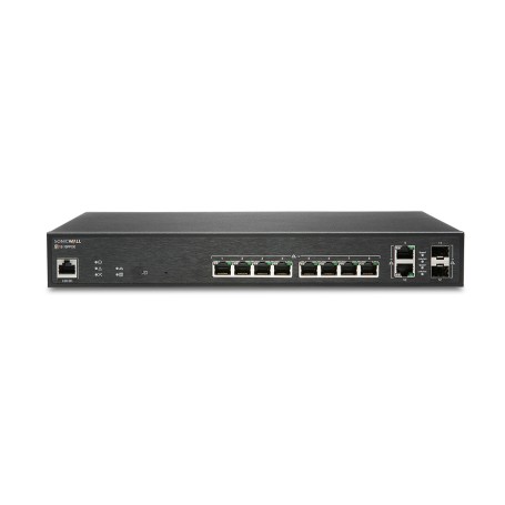 SonicWall SWS12-10FPOE Gestito L2 Gigabit Ethernet (10/100/1000) Supporto Power over Ethernet (PoE) Nero (02-SSC-8371)