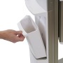 Ergotron 98-438 accessorio per carrello multimediale Bianco Cestello (98-438)