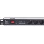 Intellinet 713962 unità di distribuzione dell'energia (PDU) 6 presa(e) AC 1.5U Nero (713962)