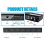Equip 332726 conmutador de vídeo HDMI