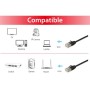 Equip 606129 cavo di rete Nero 10 m Cat6a F/FTP (FFTP)