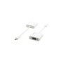 Kramer Electronics ADC-U31C/GF 0,17 m USB tipo-C VGA (D-Sub) Bianco (ADC-U31C/GF)