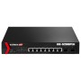 Edimax GS-5208PLG switch di rete Gigabit Ethernet (10/100/1000) Supporto Power over Ethernet (PoE) 1U Nero (GS-5208PLG)