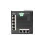 Digitus Switch di rete Gigabit Ethernet a 8 porte, piatto, industriale, non gestito (DN-651127)