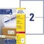 Avery L7168-100 etichetta autoadesiva Rettangolo Permanente Bianco 200 pz (L7168-100)