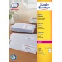 Avery L7163-100 etichetta autoadesiva Rettangolo con angoli arrotondati Permanente Bianco 1400 pz (L7163-100)