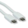 Value 11.99.9015 cavo USB 0,5 m USB 3.2 Gen 2 (3.1 Gen 2) USB C Bianco (RO11.99.9015)