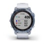 Garmin fēnix 7 3,3 cm (1.3") MIP 47 mm Blu, Bianco GPS (satellitare) (010-02540-25)