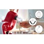 Bosch MUM5X720 robot da cucina 1000 W 3,9 L Rosso, Argento Bilance incorporate (MUM5X720)