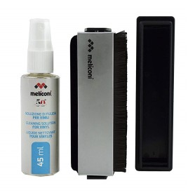 Meliconi Vinyl Kit Vinili Kit di pulizia dell'apparecchiatura 45 ml (621018)