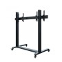 Hagor 3325 Supporti a parete per TV 165,1 cm (65") Pavimento Nero
