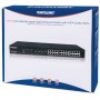 Intellinet 560900 switch di rete Gestito L2 Gigabit Ethernet (10/100/1000) Supporto Power over Ethernet (PoE) 1U Nero