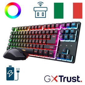 GXT832 THADO WRLS KB&M SET BLK IT (25983)