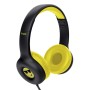 Trust Nouna Auricolare Cablato A Padiglione Musica e Chiamate Nero, Giallo (25406)