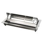 Kindermann 7492000061 cassetta di scarico Tipo F Acciaio inox, Bianco
