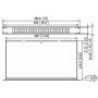 METZ CONNECT 150250BA24-E pezzo di pannello 1U (150250BA24-E)