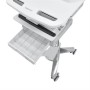 Ergotron StyleView Bianco Pannello piatto Carrello multimediale (SV44-12A2-2)
