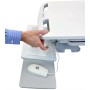 Ergotron StyleView Bianco Pannello piatto Carrello multimediale (SV44-13A2-2)