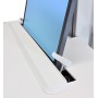 Ergotron SV44-1142-C carrello e supporto multimediale Alluminio, Grigio, Bianco Computer portatile Carrello multim (SV44-1142-C)