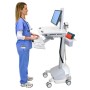 Ergotron SV42-6301-C carrello e supporto multimediale Alluminio, Grigio, Bianco Pannello piatto Carrello multimedi (SV42-6301-C)