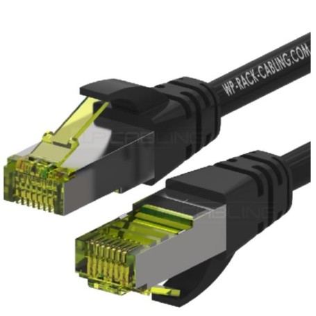 PATCH S/FTP CAT.6A LSHF NERO 0.2M (WPC-PAT-6ASF002BL)