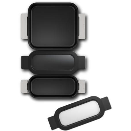 Bosch HEZ9FF030 accessorio e componente per forno Set da forno Acciaio inox
