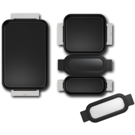 Bosch HEZ9FF040 accessorio e componente per forno Set da forno Acciaio inox