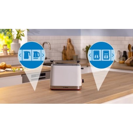 Bosch TAT4M221 tostapane 2 fetta/e 950 W Bianco